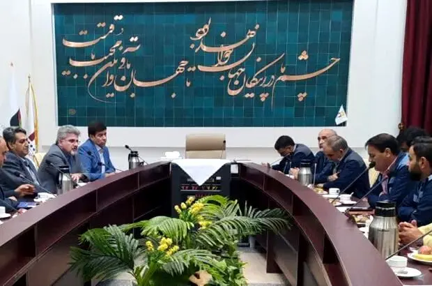 نشست هم‌اندیشی مدیران ارشد بیمه دانا و شرکت سنگ آهن بافق یزد
