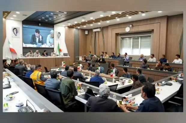 دیدار صمیمانه معاون شرکت ملی صنایع مس ایران با کارگران مس سرچشمه