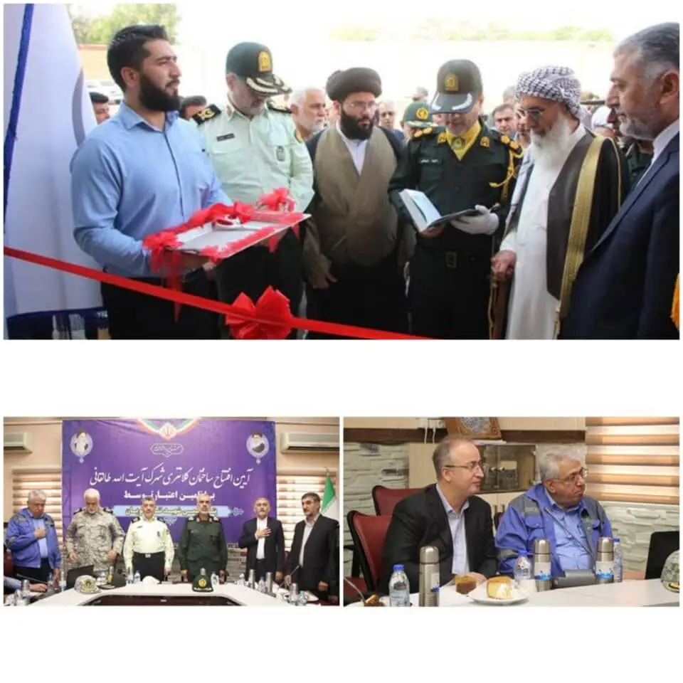 آیین افتتاح کلانتری ۱۴ شهرستان بندرماهشهر در شهرک طالقانی برگزار شد
