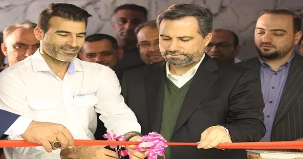 افتتاح استخر کارکنان صنعت پتروشیمی در شهرک گلستان
