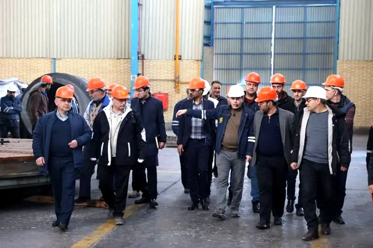 بازدید معاون توسعه شرکت ملی مس و مدیرعامل شرکت کانی مس از مجتمع صنعتی اسفراین
