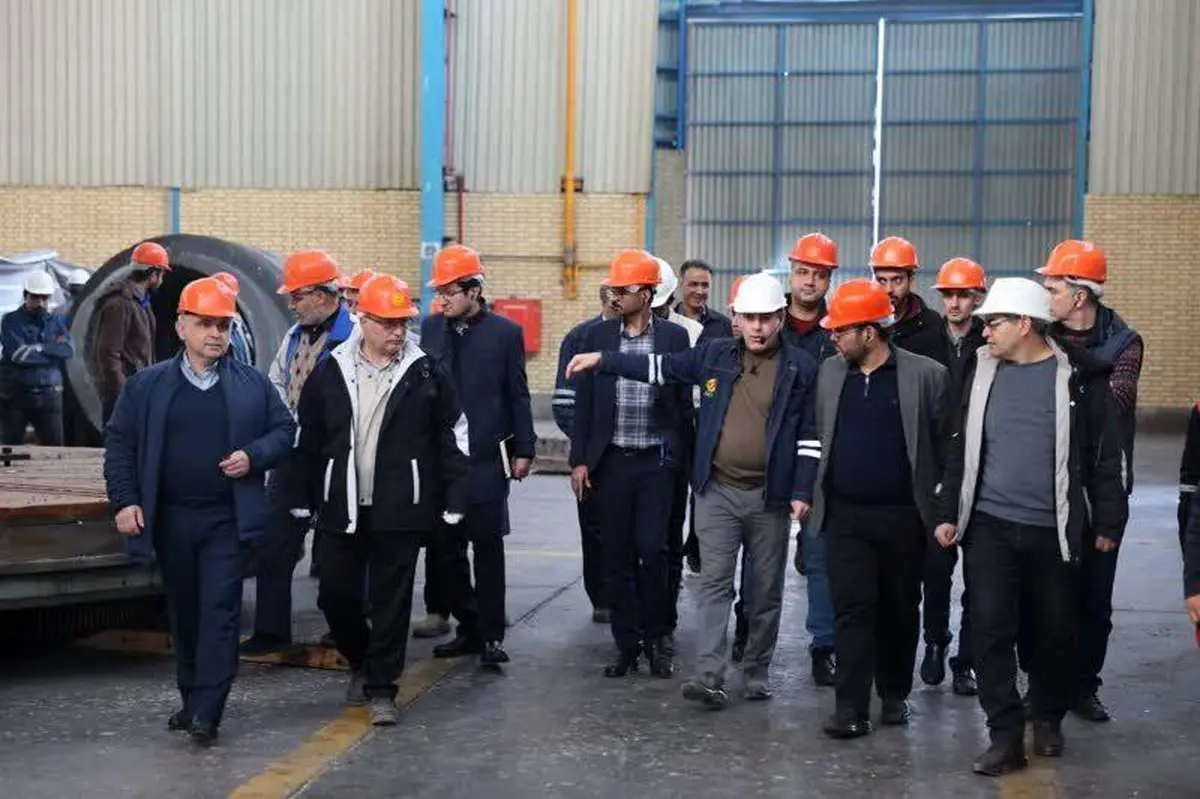 بازدید معاون توسعه شرکت ملی مس و مدیرعامل شرکت کانی مس از مجتمع صنعتی اسفراین
