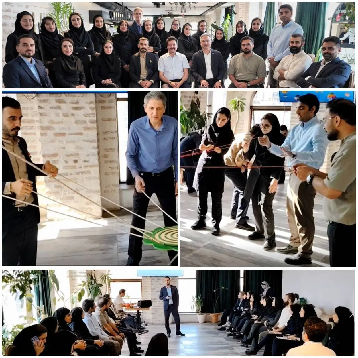 برگزاری کارگاه آموزشی «کار تیمی» با رویکرد همکاری تیمی برای ارتقای کیفیت اجرای تورها