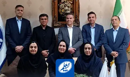 بازدید مدیرعامل بیمه معلم از شعبه همدان
