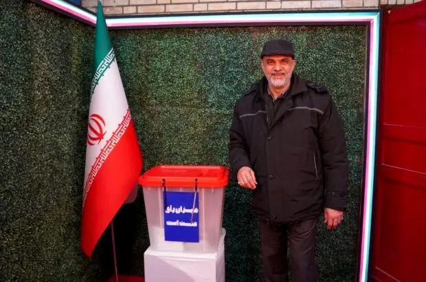 رأی نمادین مدیرعامل شرکت ملی صنایع مس ایران در نمایشگاه «برای ایران»
