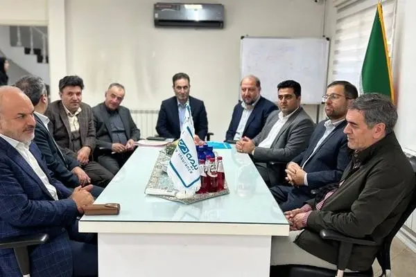 بازدید سرزده رئیس کل بیمه مرکزی از مدیریت بیمه دی مازندران همزمان با معارفه مدیر استان
