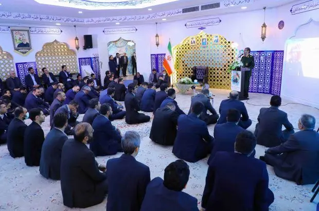 برگزاری مراسم پنجمین سالگرد شهادت سردار سپهبد حاج قاسم سلیمانی در بانک دی

