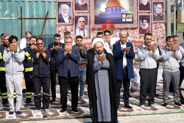 صنعت پتروشیمی ایلام به نماز ایستاد
