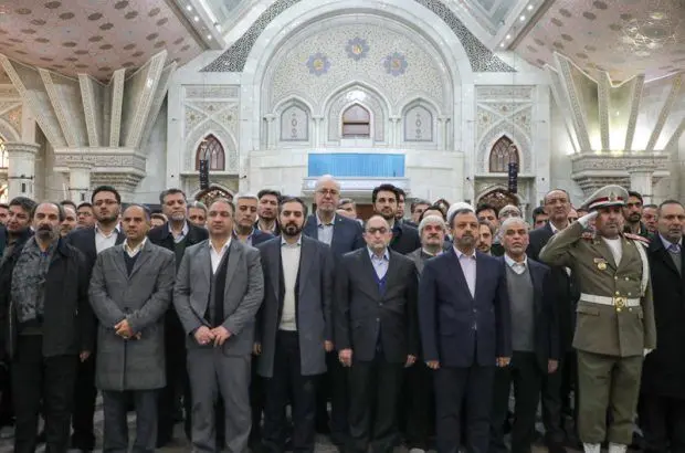 حضور مدیرعامل بانک مسکن در کاروان تجدید میثاق با آرمان‌های امام خمینی (ره) وزارت امور اقتصادی و دارایی
