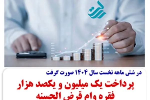 پرداخت بیش از یک میلیون و ۱۰۰ هزار فقره وام در بانک قرض الحسنه رسالت
