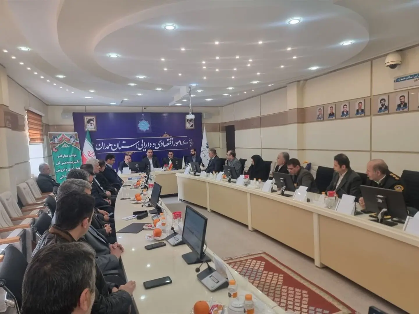 معارفه مدیر کل اموال تملیکی استان همدان
