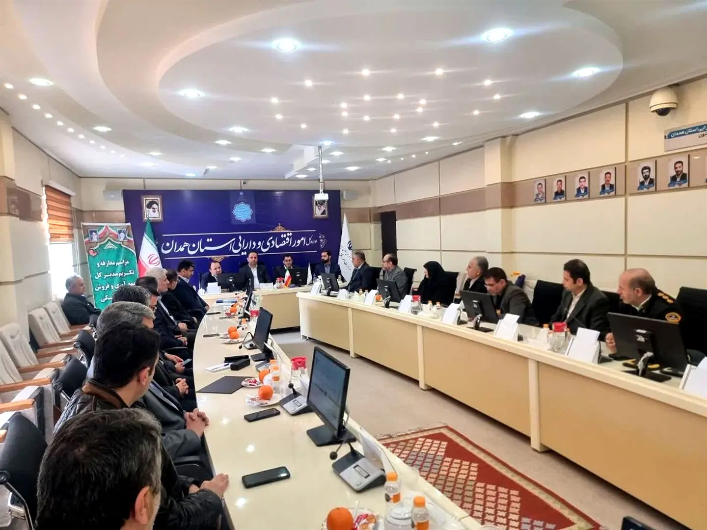 معارفه مدیر کل اموال تملیکی استان همدان
