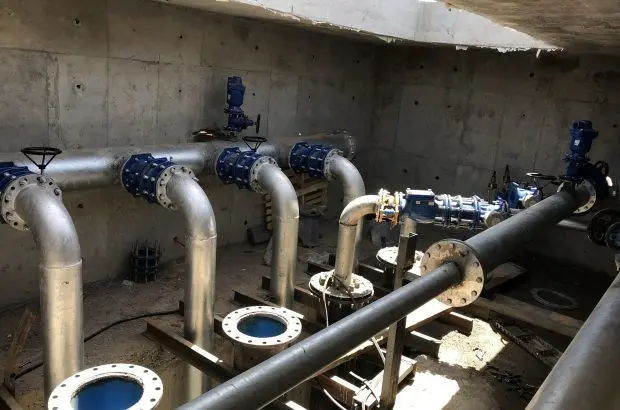 بهره برداری از فاز نخست پروژه انتقال آب مجموعه معادن هیرد آغاز شد