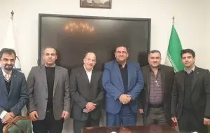 دیدار مدیرعامل شرکت بیمه اتکایی امین با نمایندگان شرکت عرب یونیون ری سوریه
