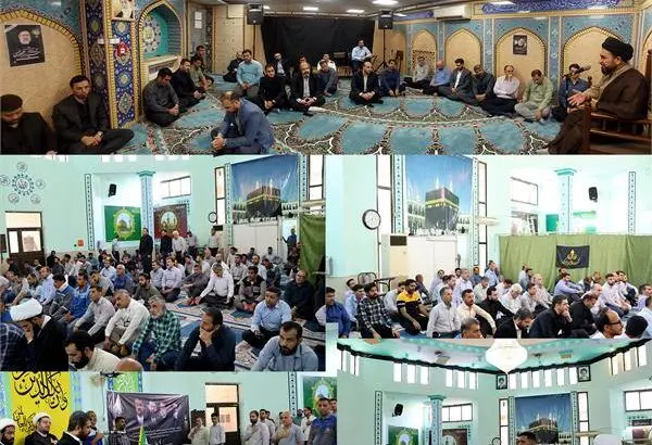 برگزاری مراسم بزرگداشت «شهید جمهور» در پتروشیمی امیرکبیر
