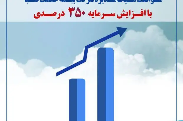 موافقت هیات مدیره شرکت بیمه حکمت صبا با افزایش سرمایه ۳۵۰درصدی
