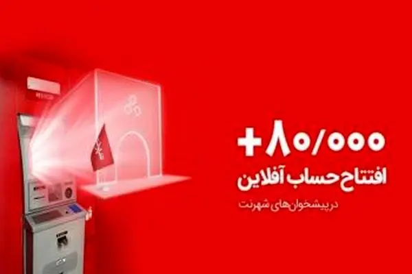 ثبت رکوردی تازه؛ ۸۰ هزار افتتاح حساب آفلاین در پیشخوان های شهرنت

