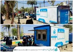 استقرار خودپردازهای بانک قرض الحسنه رسالت در پایانه مرزی خسروی