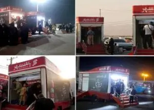 خودپردازهای سیار بانک شهر رکورد ۵۰ هزار تراکنش در مرز مهران را ثبت کردند
