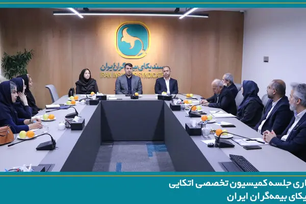 تشکیل جلسه کمیسیون اتکایی سندیکای بیمه‌گران ایران با حضور دبیرکل سندیکا و معاون اتکایی بیمه مرکزی
