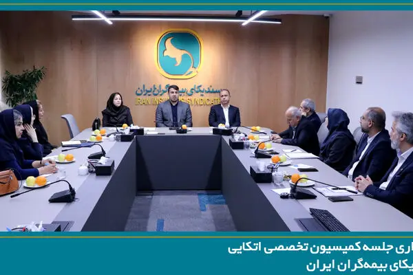 تشکیل جلسه کمیسیون اتکایی سندیکای بیمه‌گران ایران با حضور دبیرکل سندیکا و معاون اتکایی بیمه مرکزی
