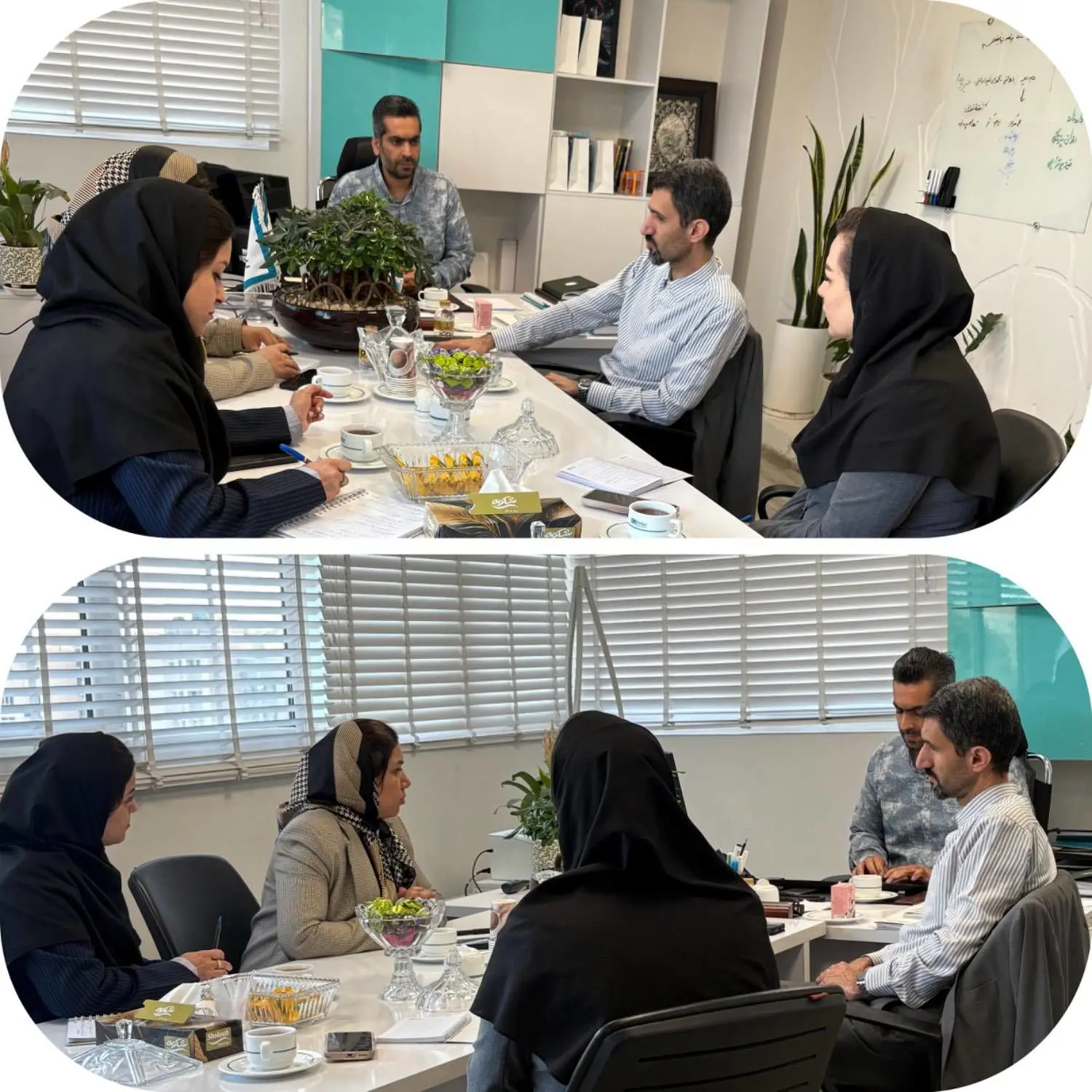 نشست  مدیران‌شعبه تخصصی  درمان بیمه دی  و  شرکت ارزیاب، برای اجرای قرارداد صندوق بازنشستگی