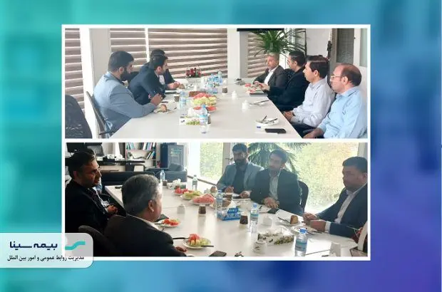بازدید مدیرکل بازرسی بنیاد مستضعفان از شعبه مشهد بیمه سینا
