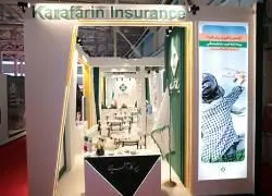 حضور پررنگ بیمه کارآفرین در ششمین نمایشگاه بینالمللی حملونقل، لجستیک و صنایع وابسته تهران