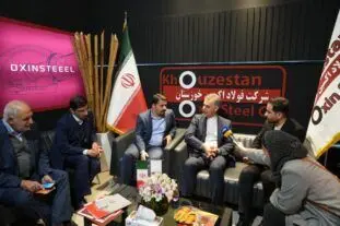 تولیدات فولاد اکسین خوزستان برای اجرای طرح های ملی از اهمیت بالایی برخوردار هستند
