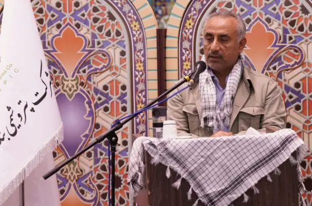 مدیرعامل پتروشیمی بندرامام در مراسم گرامیداشت هفته دفاع مقدس: ظرفیت خطوط تولید یک نوع دفاع مقدس است
