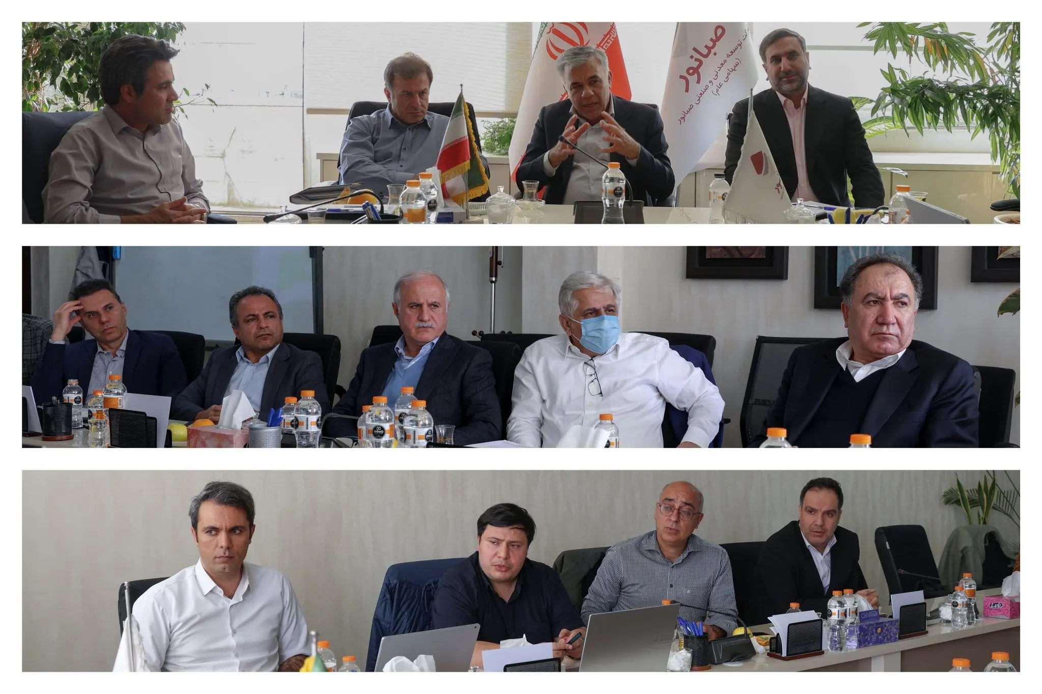 نشست تکمیلی مدیرعامل صبانور با پیمانکار پروژه ۵ میلیون تنی کنسانتره آهن گلالی برگزار شد
