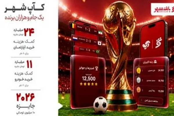 «کآپ شهر» تلاشی برای پیوند بزرگ‌ترین رویداد فوتبالی جهان با خدمات بانکداری روزمره
