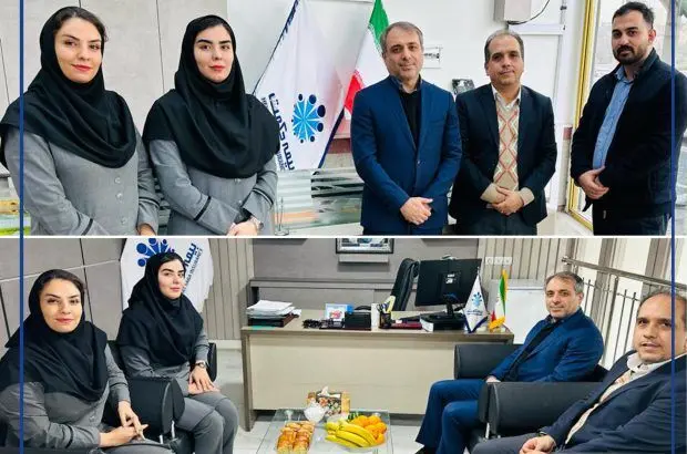 دکتر حجت بهاری فر مدیرعامل شرکت بیمه حکمت صبا از شعبه تبریز بازدید کرد
