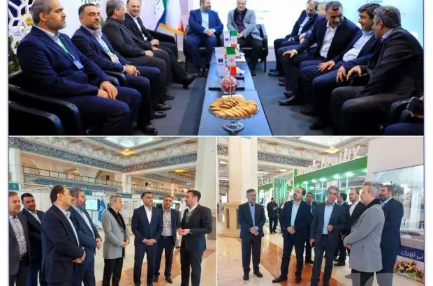 بازدید دکتر بهشتی‌نژاد از غرفه بیمه سرمد در نخستین نمایشگاه دستاوردهای دستگاه‌های اجرایی و حراست‌های استان تهران
