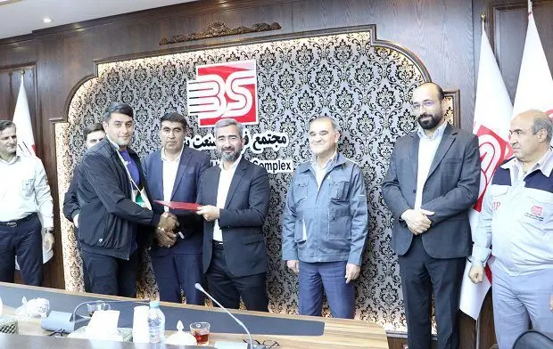 تقدیر از آتش ‌نشانان شرکت مجتمع فولاد صنعت بناب
