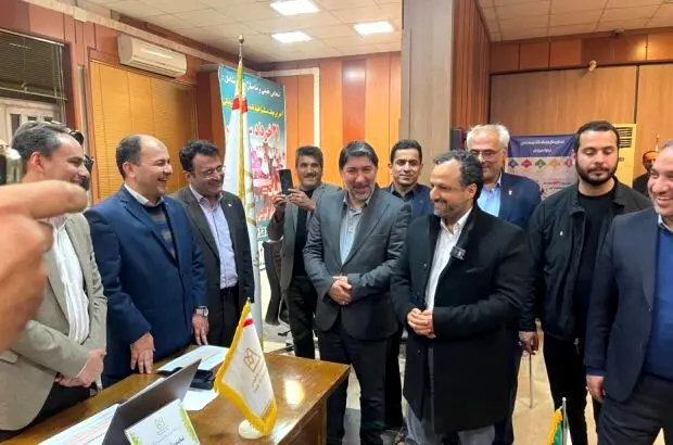 افتتاح طرح یکتابافت هیرکان گلستان با حضور معاون وزیر صنعت، معدن وتجارت/ برگزاری میز خدمت بانک صنعت و معدن
