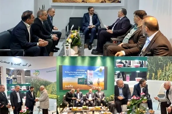 بررسی راهکارهای تأمین مالی زنجیره تولید در بازدید مدیرعامل بانک کشاورزی از دهمین نمایشگاه جامع کشاورزی
