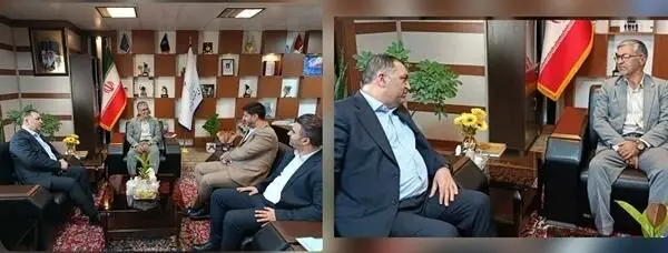دیدار صمیمانه مدیرعامل پتروشیمی شازند با سرپرست فرمانداری شهرستان
