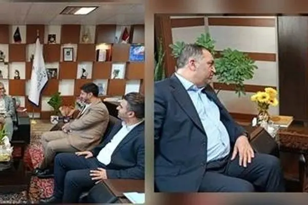 دیدار صمیمانه مدیرعامل پتروشیمی شازند با سرپرست فرمانداری شهرستان
