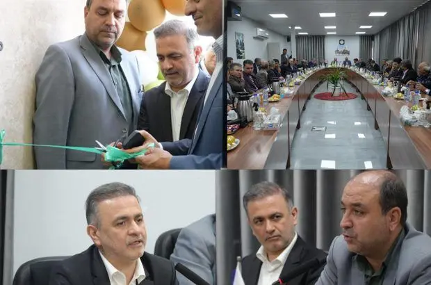 افتتاح باجه بانک قرض‌الحسنه مهر ایران در شهرک صنعتی نیشابور
