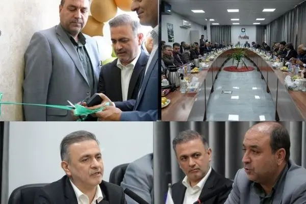 افتتاح باجه بانک قرض‌الحسنه مهر ایران در شهرک صنعتی نیشابور
