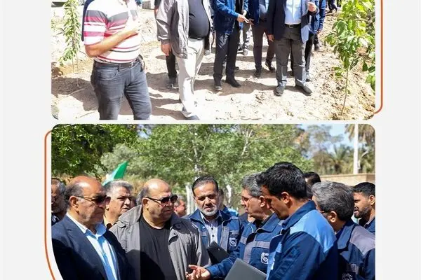 دفتر آبفای شرکت سنگ آهن مرکزی افتتاح شد/ از افتتاح دفتر آبفا تا توسعه فضای سبز و پساب