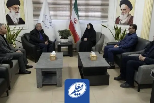 دیدار معاون مالی و پشتیبانی بیمه معلم با مدیرکل آموزش و پرورش گیلان
