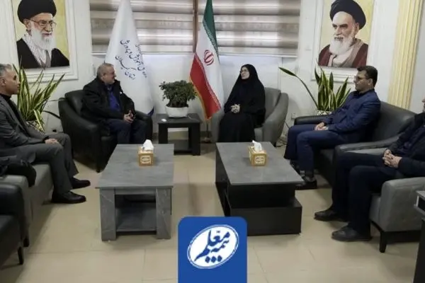 دیدار معاون مالی و پشتیبانی بیمه معلم با مدیرکل آموزش و پرورش گیلان
