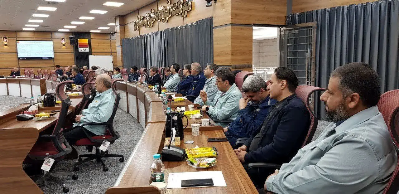 پنجمین جلسه کمیته عالی HSE شرکت فولاد خوزستان برگزار شد
