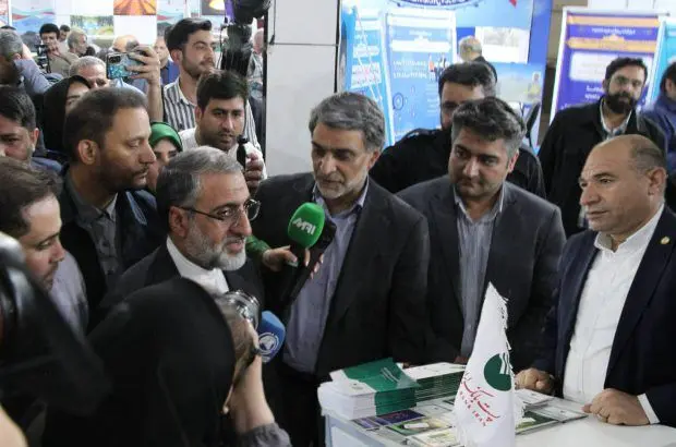 بازید رئیس دفتر رئیس جمهور از کانتر پست بانک ایران
