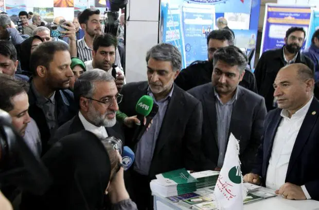 بازید رئیس دفتر رئیس جمهور از کانتر پست بانک ایران
