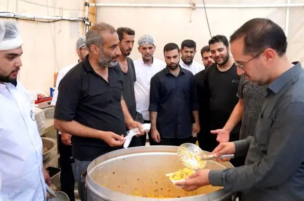 تقدیر دادستان یزد از تکریم زائران حسینی در موکب شرکت معدنی و صنعتی چادرملو
