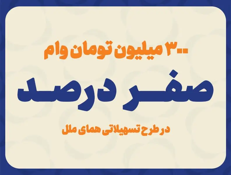 پرداخت وام با کارمزد صفر درصد
