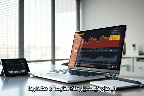 اپ‌های قیمت‌یار طلا؛ مقایسه و هشدارها